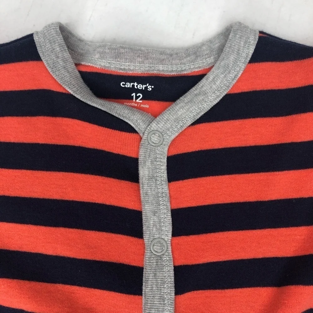 Carter’s infant one piece snap up romper size 12m